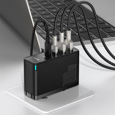 100W GaN Four-port Mobile Phone Charger