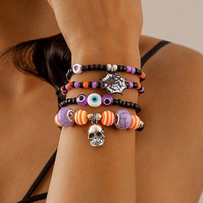 Halloween Ghost Bat Bracelet Women’s Fashion