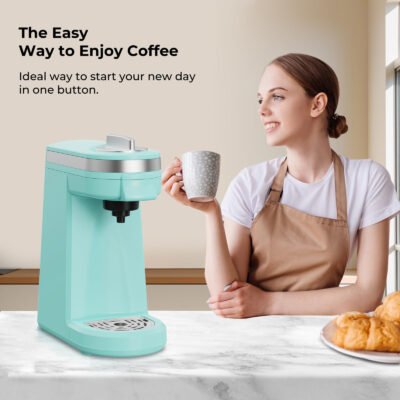 Single Serve Coffee Maker For K Capsule And Ground Coffee